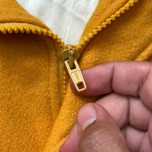 Vintage 80s Louisville Slugger Leather Wool Varsity Jacket Size XL - Picture 5 of 12